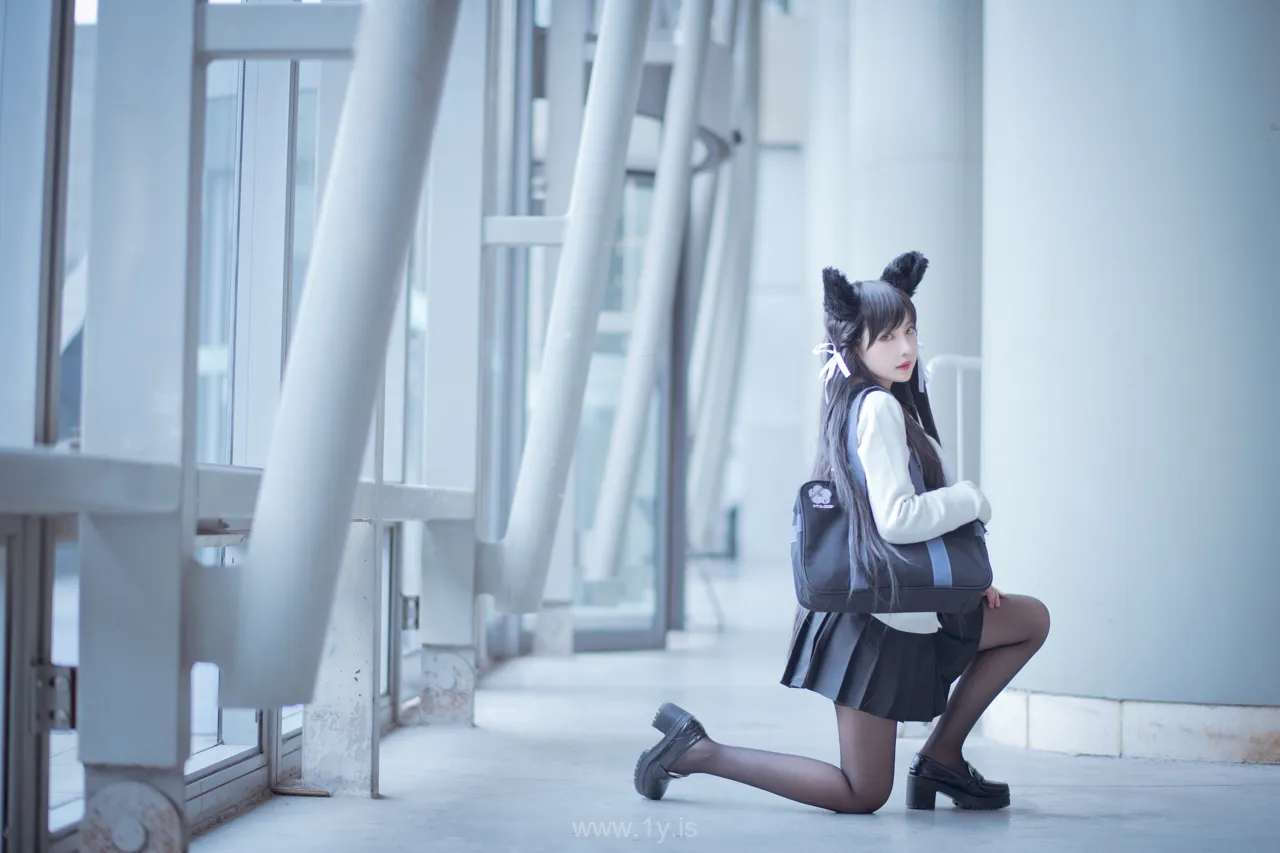 Coser@Shika小鹿鹿 NO.005 Attractive Chinese Peri 爱宕制服